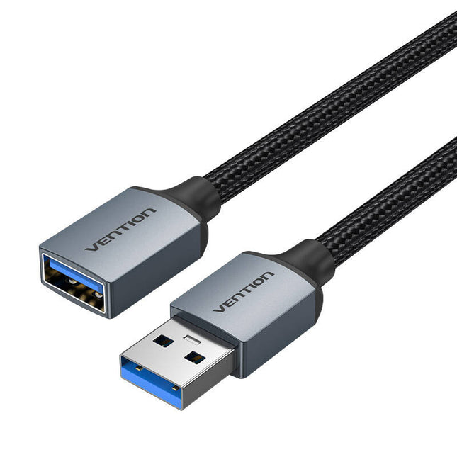 Kabel USB-A 3.0 A mannelijk naar vrouwelijk Vention CBLHF 1m