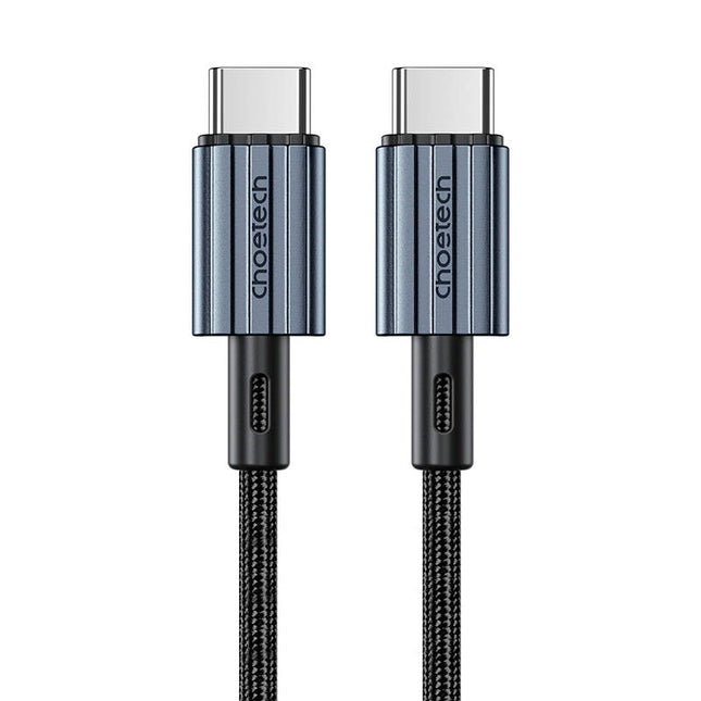 Kabel USB-C naar USB-C Choetech XCC-1014, PD 60W 1,2m (zwart)