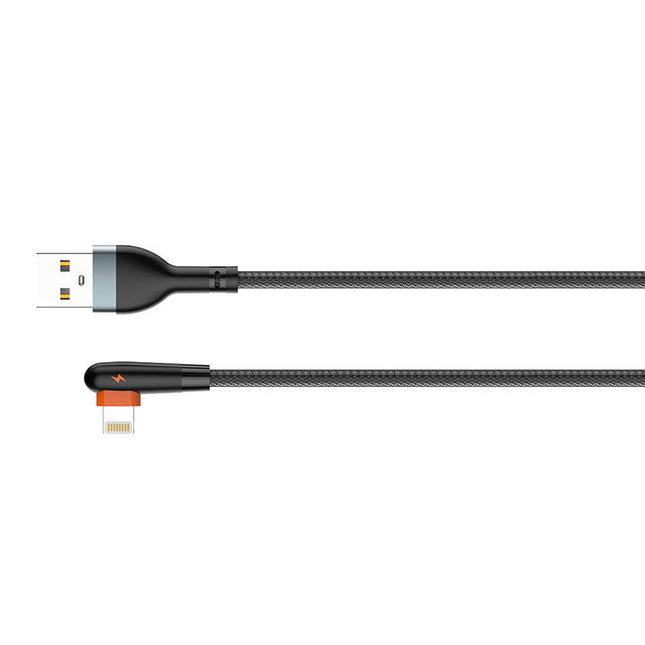 Cable USB to Lightning LDNIO LS561, 2.4A, 1m (black)