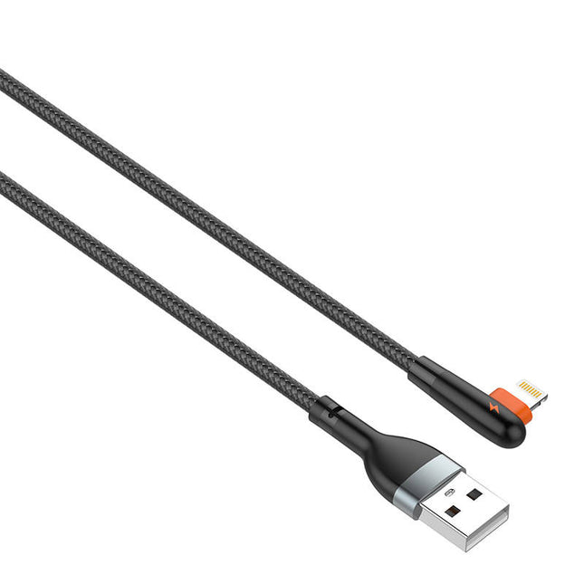 Kabel USB zu Lightning LDNIO LS561, 2,4A, 1m (schwarz)