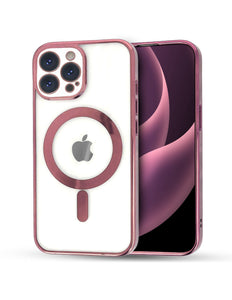 iPhone 15 Pro hoesje magsafe roze