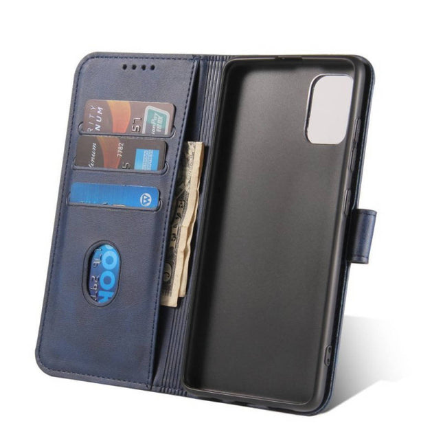 Samsung Galaxy A14 case book case wallet case dark blue cover
