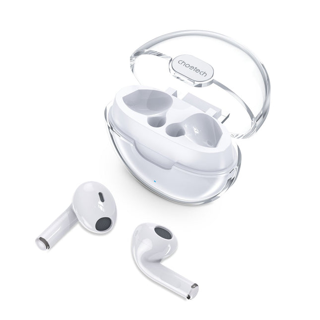 Choetech TWS kabellose Kopfhörer mit Ladecase weiß (BH-T08)