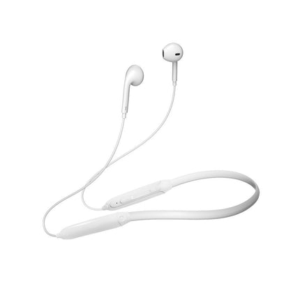 Dudao Magnetic Suction in-ear draadloze Bluetooth-hoofdtelefoon wit (U5B)