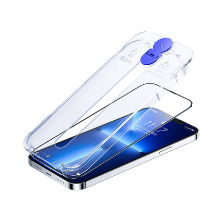 Vollbild-gehärtetes Glas Joyroom Easy Fit JR-H10 für Apple iPhone 14 Pro 6,1"