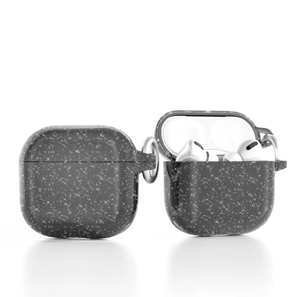 Glitterhoesje voor AirPods 4 - Zwart