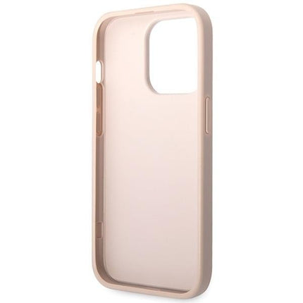 Guess 4G Big Metal Logo hoesje voor iPhone 15 Pro - roze