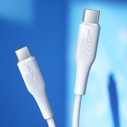 Joyroom USB Typ C - USB Typ C Kabel Netzteil 60W 3A 0,25m weiß (S-02530M3 Weiß)