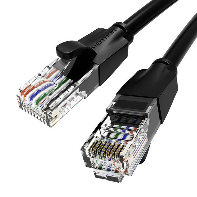 UTP CAT6 Vention IBEBG RJ45 Ethernet 1000Mbps 1,5m zwart