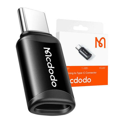 Lightning-naar-USB-C-adapter, Mcdodo OT-7700 (zwart)