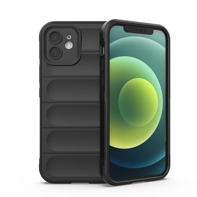 Magic Shield Case voor iPhone 13 flexibele gepantserde cover zwart