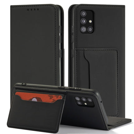 Samsung Galaxy A52/ a52s hoesje Bookcase Mapje - Wallet Case -Zwart Case