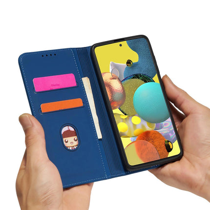 Samsung Galaxy A52/a52s Hülle Bookcase Folder - Wallet Case blaue Hülle