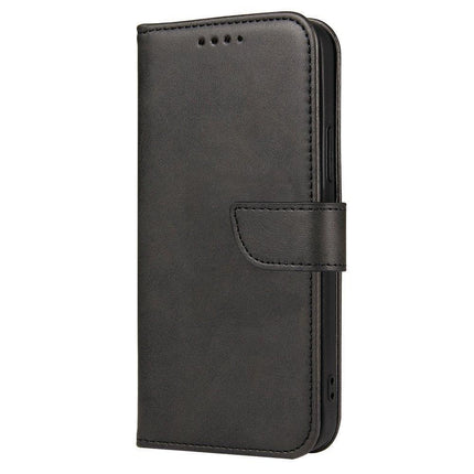 SAMSUNG GALAXY A71 Case Genuine Leather Book Case leather cover black