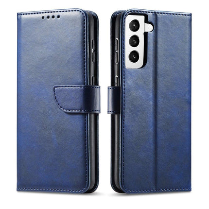Samsung Galaxy S22 Ultra hoesje blauw Bookcase Mapje - Wallet Case