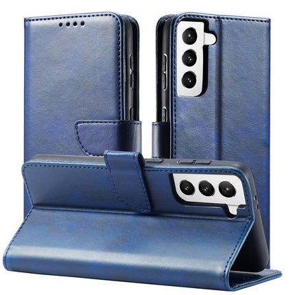 Samsung Galaxy S22 Ultra Hülle blau Bookcase Folder - Wallet Case
