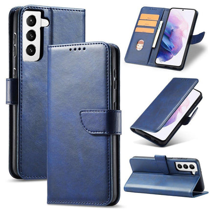 Samsung Galaxy S22 Ultra hoesje blauw Bookcase Mapje - Wallet Case