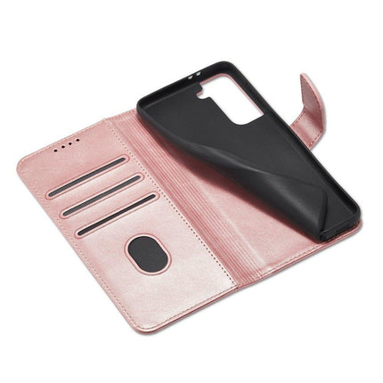 Samsung Galaxy S22 Ultra Hülle rosa Bookcase Folder - Wallet Case