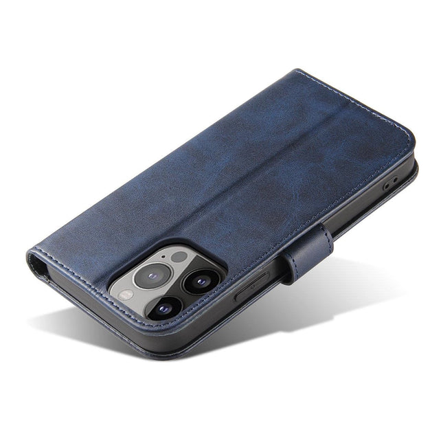 Samsung Galaxy A55 hoesje bookcase mapje wallet donkerblauw