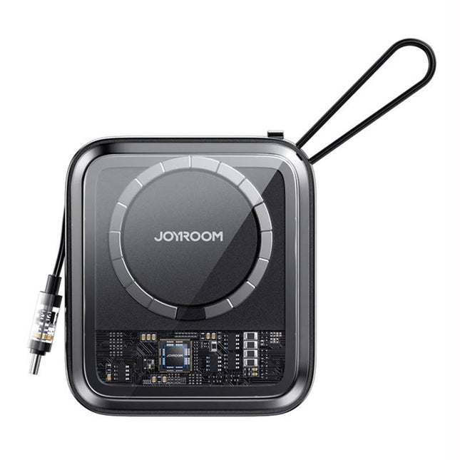 Joyroom magnetische Powerbank Joyroom JR-L006 Icy 10000 mAh, USB C (schwarz)
