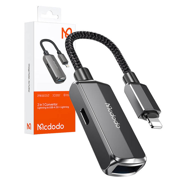 Adapter USB 3.0 auf Lightning Mcdodo OT-8600 (schwarz)