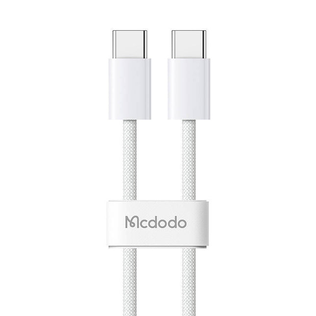 Mcdodo CA-5690 USB-C naar USB-C kabel, 60W, 1m (wit)