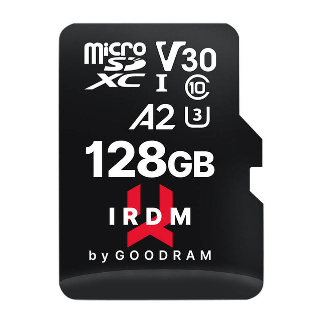 Geheugenkaart Goodram IRDM microSD 128GB + adapter (IR-M2AA-1280R12)