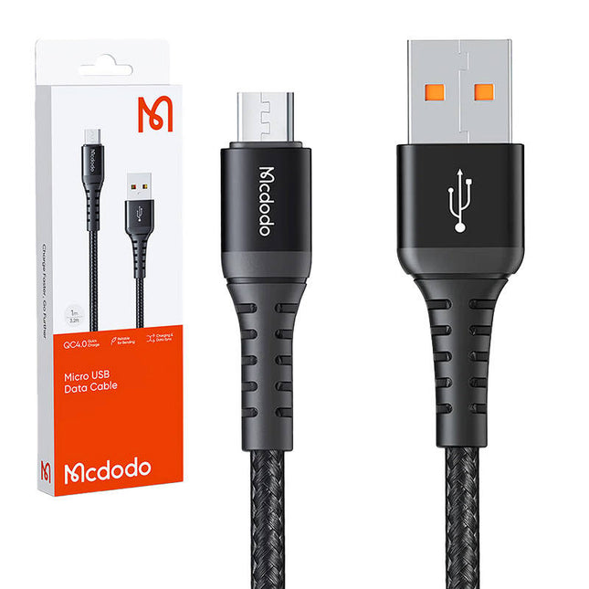 Micro-USB-kabel Mcdodo CA-2281, 1,0m (zwart)