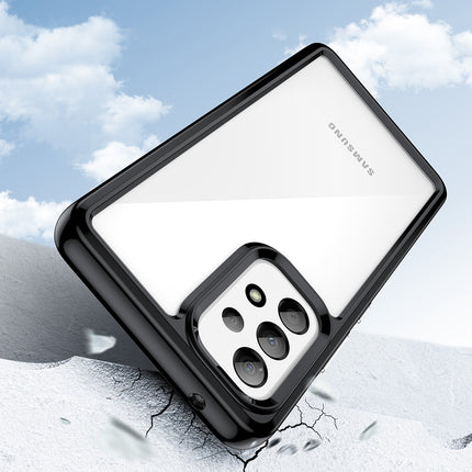 Outer Space Case für Samsung Galaxy A53 5G Cover mit flexiblem Rahmen schwarz
