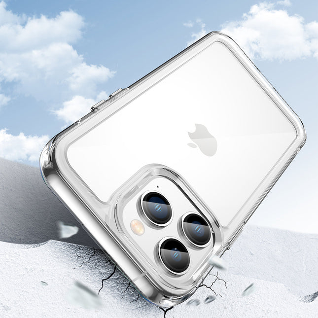 Outer Space Case iPhone 14 Pro Max Hardcover mit transparentem Gelrahmen