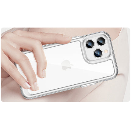 Outer Space Case iPhone 14 Pro Max Hardcover mit transparentem Gelrahmen