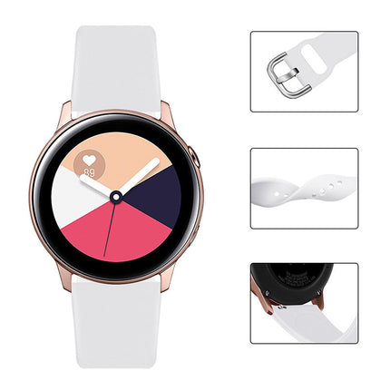 Siliconen Band TYS smartwatch band universeel 22mm roze