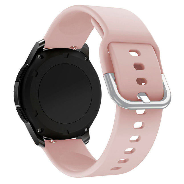Siliconen Band TYS smartwatch band universeel 22mm roze