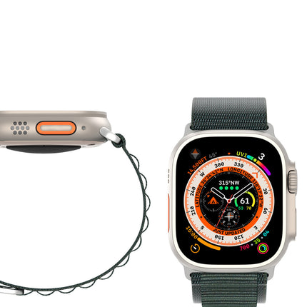 Sportarmband mit Schnalle für Apple Watch 9 / 8 / 7 / 6 / SE / 5 / 4 / 3 / 2 / 1 (41, 40, 38 mm) Dux Ducis-Armband GS-Version – Grün