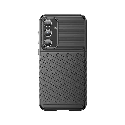 Samsung Galaxy A55 Siliconen hoesje case cover zwart
