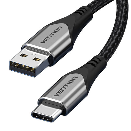 USB 2.0 A naar USB-C 3A kabel 0,5m Ventie CODHD grijs