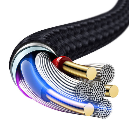 USB naar Lightning-kabel, Mcdodo CA-7441, 1,2 m (zwart)