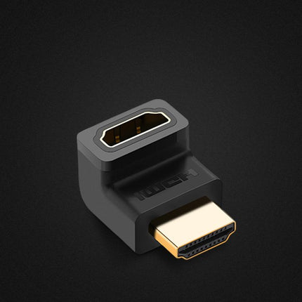 Ugreen adapter haakse connector HDMI onderzijde zwart (20109)