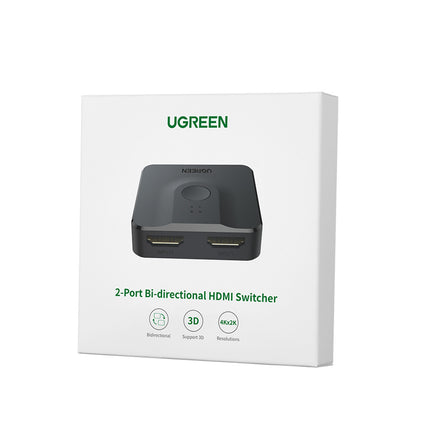Ugreen Switch HDMI-Splitter-Switch - 2x HDMI 4K 60Hz schwarz (CM217)
