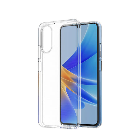 Ultra Clear 0,5 mm hoesje voor Oppo A17 dunne hoes transparant