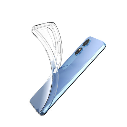 Ultra Clear 0,5 mm hoesje voor Oppo A17 dunne hoes transparant