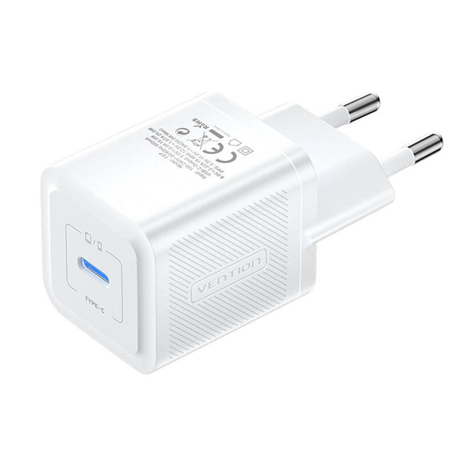 Vention Oplader FEPW0-EU, USB-C, 20W, GaN (wit)