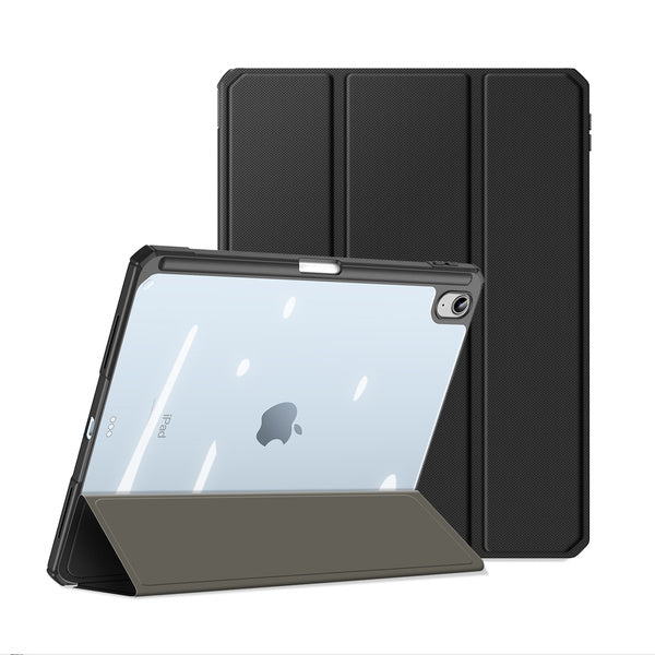 Dux Ducis Toby hoesje voor iPad 10.9'' 2022 (10 gen.) hoes met ruimte voor Apple Pencil stylus smart cover stand zwart