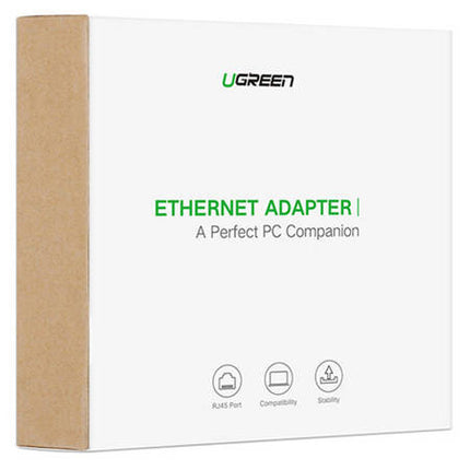 Externe Gigabit Ethernet adapter USB-C male UGREEN (zwart)