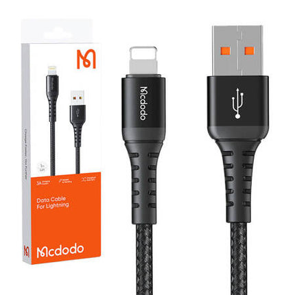 USB to Lightning cable, Mcdodo CA-7441, 1.2 m (black)