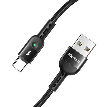 USB-veerkabel naar USB-C Mcdodo Omega CA-6420 1,8 m (zwart)
