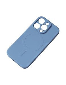 iPhone 14 Plus Siliconenhoesje Magsafe donkerblauw
