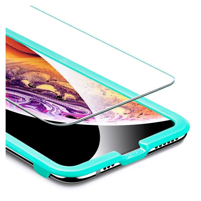 ESR Glas Apple iPhone XS Max Premium 9H mit Einbaurahmen Klar 