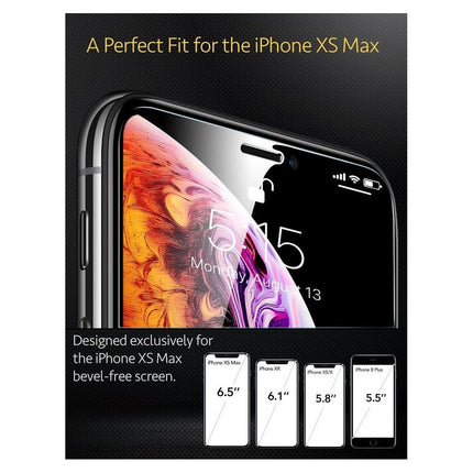 ESR Glas Apple iPhone XS Max Premium 9H mit Einbaurahmen Klar 