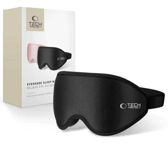 TECH-PROTECT EYESHADE SLEEP MASK MATTE BLACK